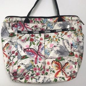 Sweet pastel floral LeSportsac